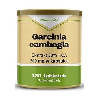 Pharmovit Garcinia cambogia ekstrakt 180tabletek cena 36,45zł