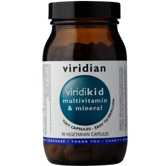 Viridian Viridikid dla dzieci (witaminy i minerały) 90kapsułek cena 89,00zł