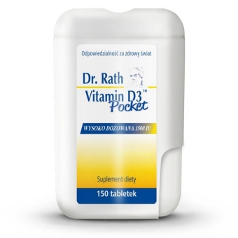Dr Rath witamina D3 150 tabletek cena 99,99zł