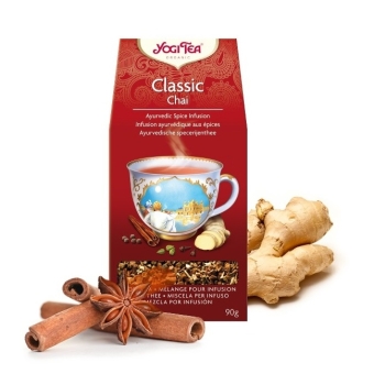 Herbata klasyczny czaj smak cynamonu 90 g BIO Yogi Tea cena 15,09zł