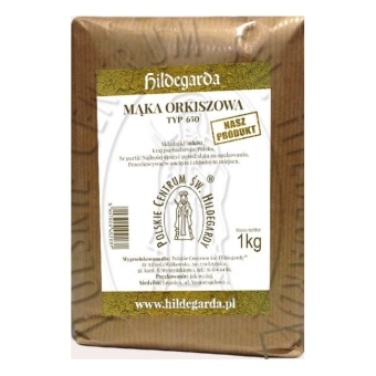 Mąka orkiszowa jasna 1 kg Hildegarda cena 18,80zł
