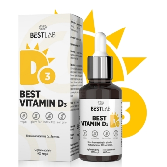 BestLab Best Vitamin D3 krople 30ml cena 78,90zł