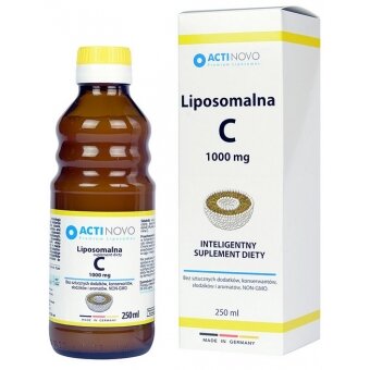 ActiNovo Liposomalna witamina C 250ml cena 108,69zł