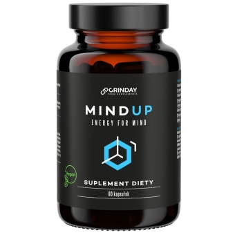 Grinday Mind Up Energy For Mind Umysł pamięć koncentracja 60kapsułek cena 99,00zł