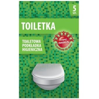 Toiletka higieniczna podkładka toaletowa 5sztuk Portica cena 1,55zł
