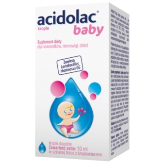 Acidolac Baby 10ml cena 33,10zł