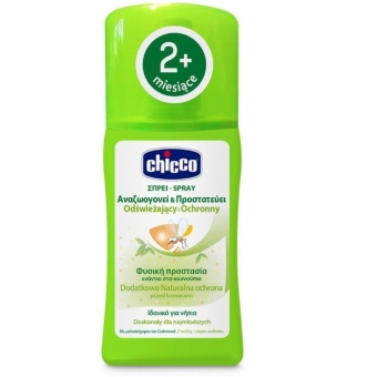 Chicco spray odstraszający komary dla dzieci i niemowląt 2m+ 100ml cena 44,90zł