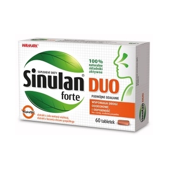 Sinulan Duo Forte 60tabletek cena 61,80zł