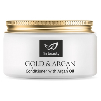 fin Beauty Gold & Argan Conditioner with Argan Oil Odżywka do włosów 300g cena 42,00zł