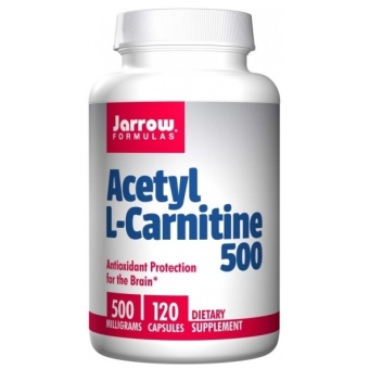Jarrow Formulas Acetyl L-Carnitine 500mg 120 vege kapsułek cena 112,99zł
