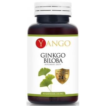Yango Ginkgo Biloba - Miłorząb 90kapsułek cena 34,99zł