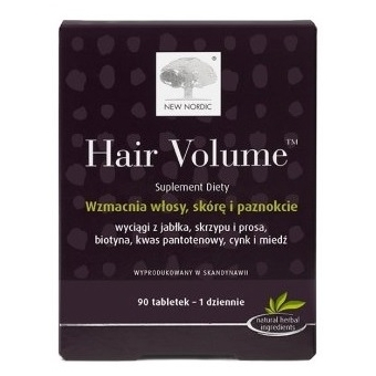 Hair Volume 90tabletek New Nordic cena 130,90zł