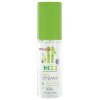 Neobio dezodorant w sprayu oliwkowo-bambusowy 100ml cena 23,10zł