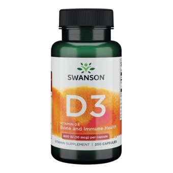 Swanson witamina D-3 400IU 250kapsułek cena 35,90zł