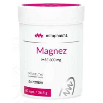 Dr Enzmann Magnez MSE 300mg 120kapsułek Mito-Pharma cena 122,50zł