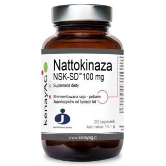 Kenay Nattokinaza 100mg NSK-SD™ 30kapsułek cena 79,45zł