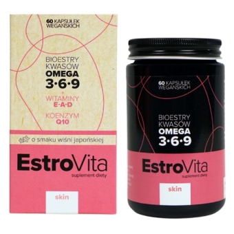 EstroVita Skin Cherry Sakura 60kapsułek cena 79,90zł
