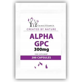 Alpha GPC 300mg alfa-glicerofosfocholiny 200kapsułek Forest Vitamin cena 157,80zł