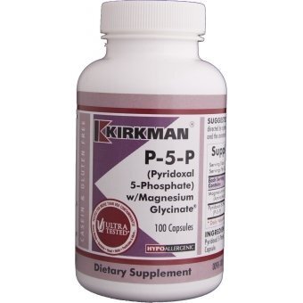 Kirkman P-5-P with Magnesium Glycinate® (Hypoallergenic) 100kapsułek cena 164,09zł