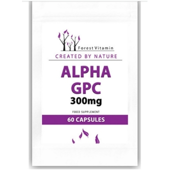 Alpha GPC 300mg alfa-glicerofosfocholiny 60kapsułek Forest Vitamin cena 55,90zł