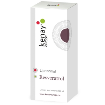 Kenay Resveratrol Liposomalny (resweratrol) płyn 250ml data ważności 2024.05 cena 109,90zł