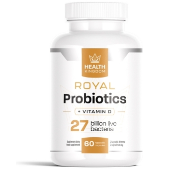 Royal Probiotics 60kapsułek Health Kingdom data ważności 2024.06 cena 58,00zł