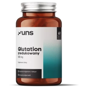 UNS Glutation zredukowany (L-Glutathione reduced) 500mg 60kapsułek cena 99,00zł