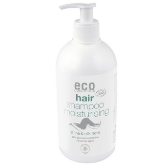 Eco cosmetics szampon nawilżający z liściem oliwnym i malwą 500ml cena 52,79zł