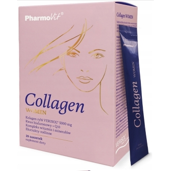 Pharmovit kolagen dla kobiet proszek 20saszetek cena 61,99zł