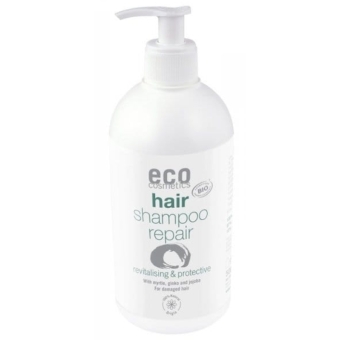 Eco cosmetics szampon regenerujący z liściem mirtu, ginkgo i jojoba 500ml cena 52,79zł