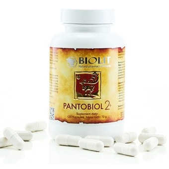 Biolit Pantobiol 2+ zdrowe tkanki kostne 120kapsułek cena 239,00zł