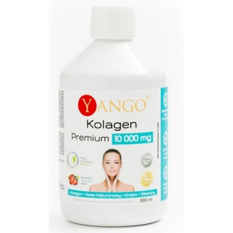 Yango premium kolagen 10000 mg (kolagen kwas hialuronowy krzem witaminy) 500ml cena 89,00zł