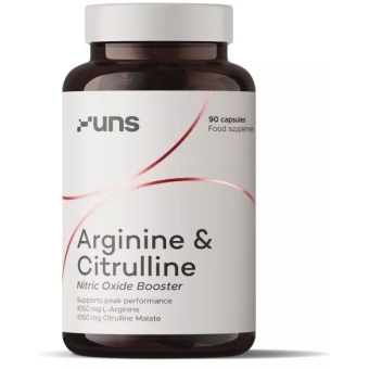 UNS L-Arginine + L-cytruline 90kapsułek cena 55,00zł
