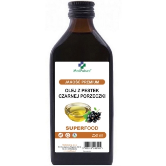 Medfuture olej czarna porzeczki 250ml cena 59,00zł