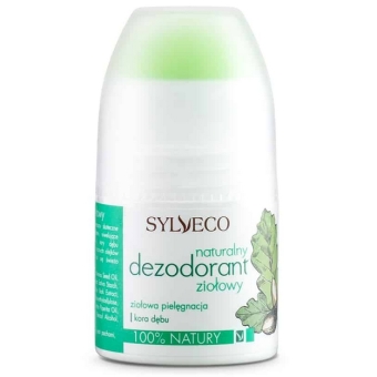 Sylveco Naturalny dezodorant ziołowy 50ml data ważności 2024.07 cena 19,95zł