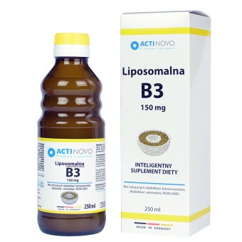 ActiNovo Liposomalna witamina B3 250ml cena 142,15zł