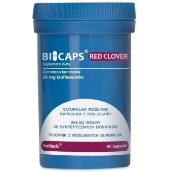 Bicaps Red Clover (czerwona koniczyna) 60kapsułek Formeds cena 41,49zł