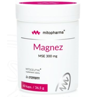 Dr Enzmann Magnez MSE 300mg 60kapsułek Mito-Pharma cena 71,35zł