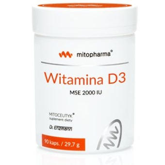 Dr Enzmann Witamina D3 MSE 90kapsułek Mito-Pharma cena 140,90zł