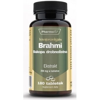 Pharmovit Brahmi 4:1 180 tabletek cena 52,15zł