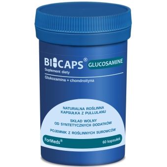 Bicaps Glucosamine 60kapsułek Formeds cena 36,99zł