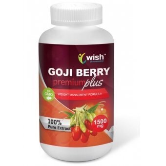 Wish Pharmaceutical Owoce Jagody Goji Berry Premium Plus 1500mg 120tabletek cena 57,49zł