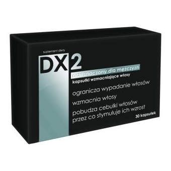 DX2 kapsułki wzmacniajace włosy dla mężczyzn 30kapsułek cena 45,90zł