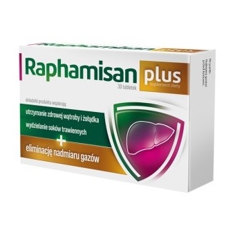 Raphamisan Plus 30 tabletek cena 10,99zł