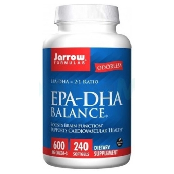 Jarrow Formulas EPA-DHA Balance 240 żelowych kapsułek cena 125,99zł