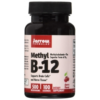 Jarrow Formulas Methyl B-12 500mcg 100pastylek do ssania cena 29,90zł