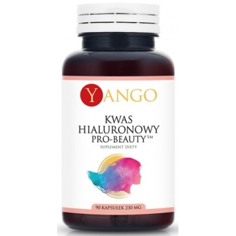 Yango Kwas Hialuronowy Pro-Beauty™ 90kapsułek cena 73,90zł