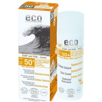 Eco cosmetics krem na słońce spf 50+ Surf and Fun 50ml cena 75,90zł