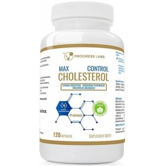Cholesterol Max Control 120 kapsułek Progress Labs cena 49,00zł