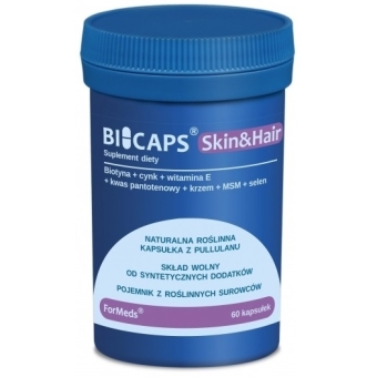 Bicaps Skin&Hair 60kapsułek Formeds cena 59,99zł